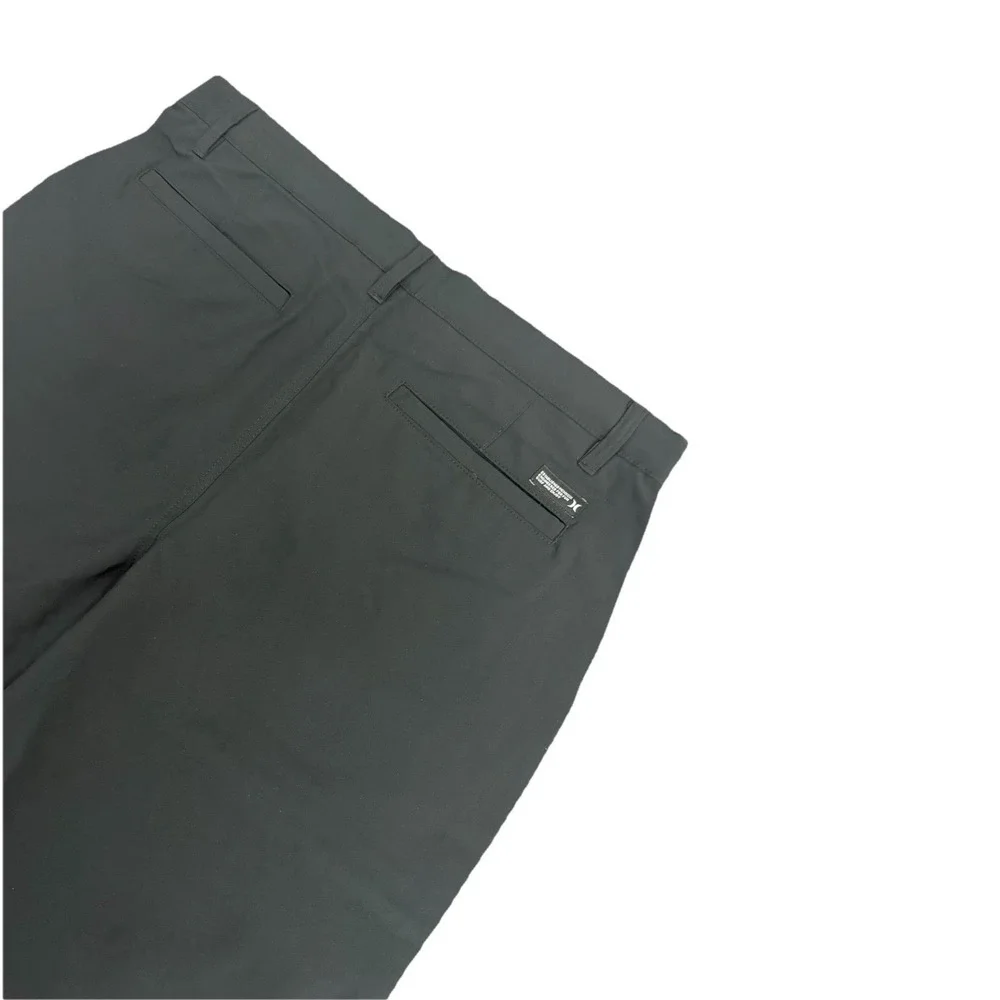 Hurley Men's Black Size 34 Flex Terrain Hybrid Walking Shorts 9.75 In Inseam New